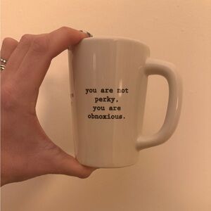 Fishs Eddy insult : sarcasm mug